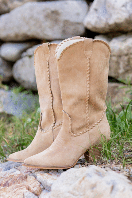Tilley Almond Whipstitch Cowboy Boots
